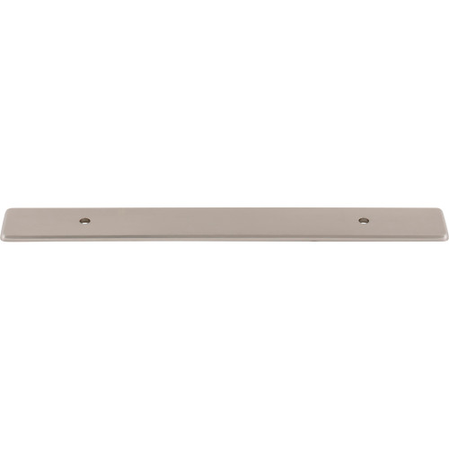 Top Knobs, Garrison, Radcliffe, 5 1/16" (128mm) Pull Backplate, Brushed Satin Nickel