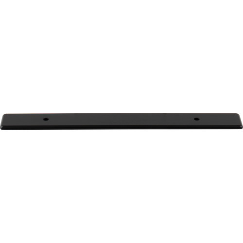 Top Knobs, Garrison, Radcliffe, 5 1/16" (128mm) Pull Backplate, Flat Black