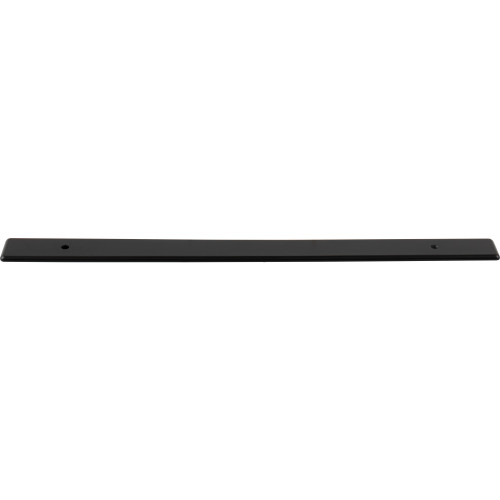 Top Knobs, Garrison, Radcliffe, 8 13/16" (224mm) Pull Backplate, Flat Black