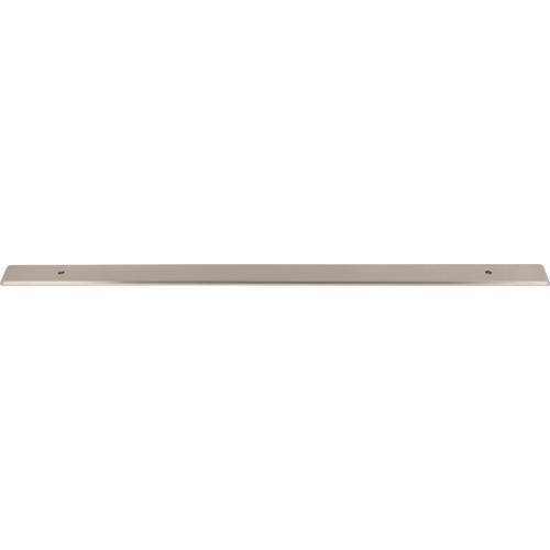Top Knobs, Garrison, Radcliffe, 18" Appliance Pull Backplate, Brushed Satin Nickel