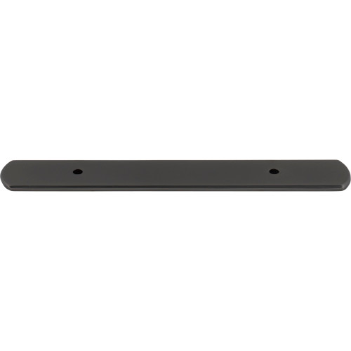 Top Knobs, Garrison, Wescott, 3 3/4" (96mm) Pull Backplate, Ash Gray