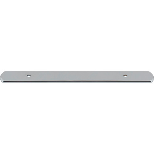 Top Knobs, Garrison, Wescott, 5 1/16" (128mm) Pull Backplate, Polished Chrome