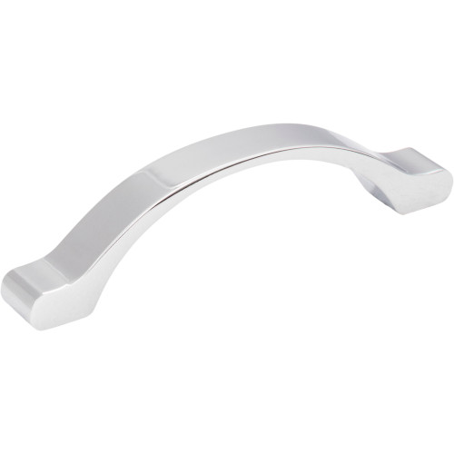 Elements, Seaver, 3 3/4" (96mm) Curved Pull, Polished Chrome