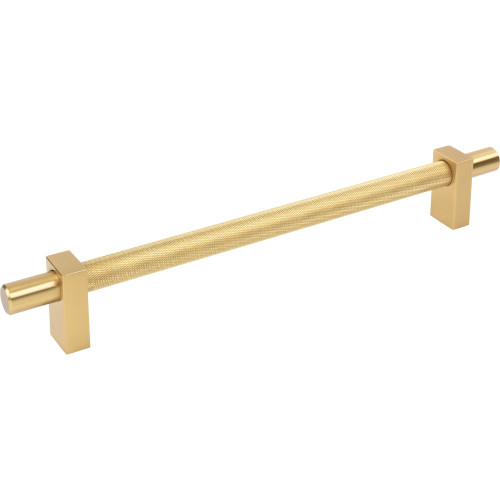 Jeffrey Alexander, Larkin 3, 18" Bar Appliance Pull with Knurled Center, Brushed Gold