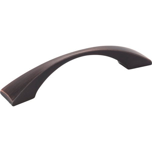 Elements, Glendale, 3 3/4" (96mm) Curved Pull, Brushed Oil Rubbed Bronze