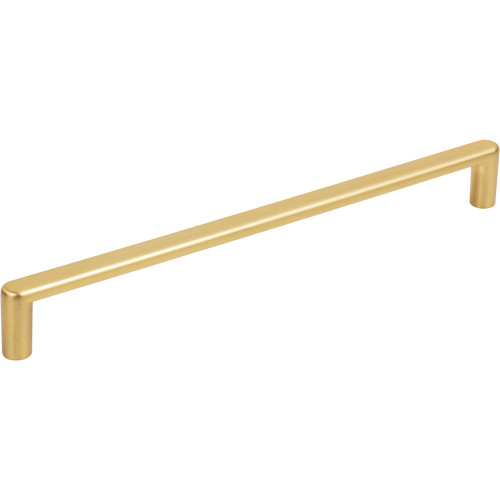 Elements, Gibson, 8 13/16" (224mm) Straight Pull, Brushed Gold