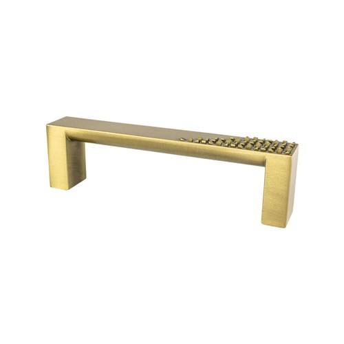 Berenson, Roque, 3 3/4" (96mm) Straight Pull, Modern Brushed Gold