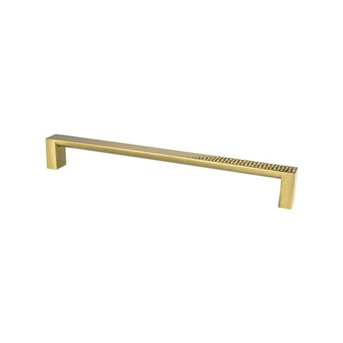 Berenson, Roque, 8 13/16" (224mm) Straight Pull, Modern Brushed Gold