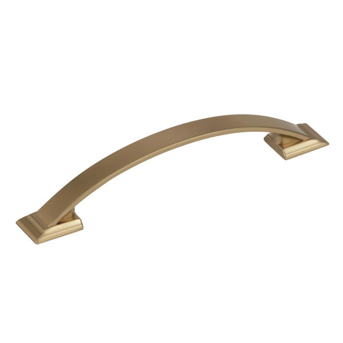 Amerock, Candler, 5 1/16" (128mm) Curved Pull, Golden Champagne