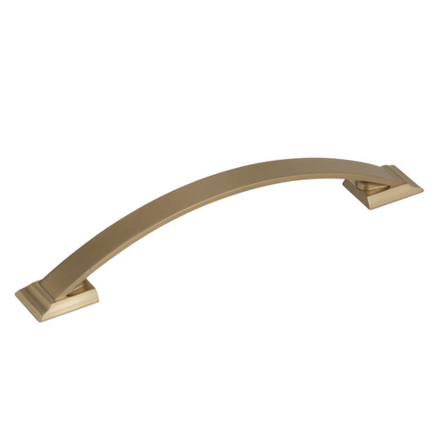 Amerock, Candler, 6 5/16" (160mm) Curved Pull, Golden Champagne