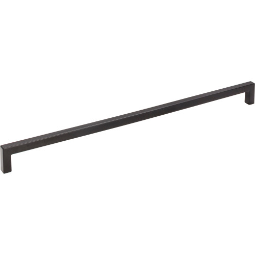 Elements, Stanton, 12 5/8" (320mm) Square Ended Pull, Matte Black