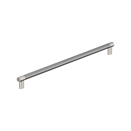 Amerock, Esquire, 24" Bar Appliance Pull, Polished Nickel / Stainless Steel