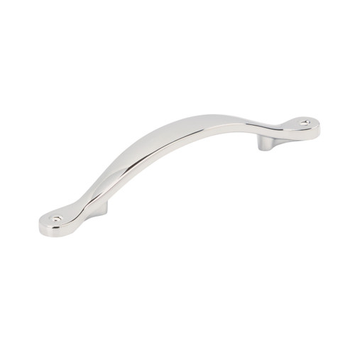 Amerock, Everyday Basics, Inspirations, 5 1/16" (128mm) Curved Pull, Polished Chrome