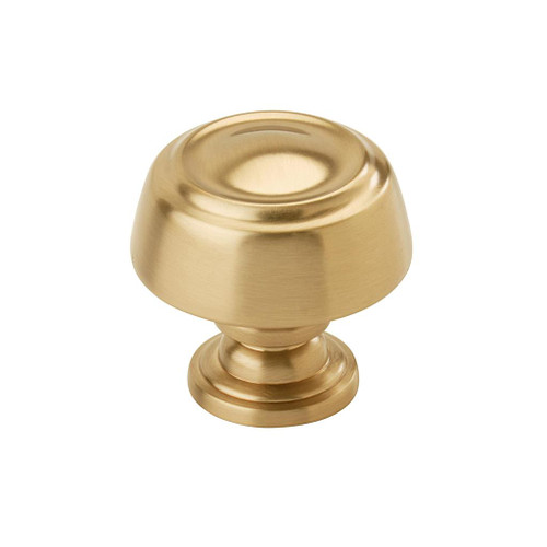 Amerock, Kane, 1 3/16" (30mm) Round Knob, Champagne Bronze