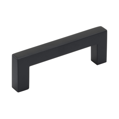 Amerock, Monument, 3" (76mm) Straight Pull, Matte Black