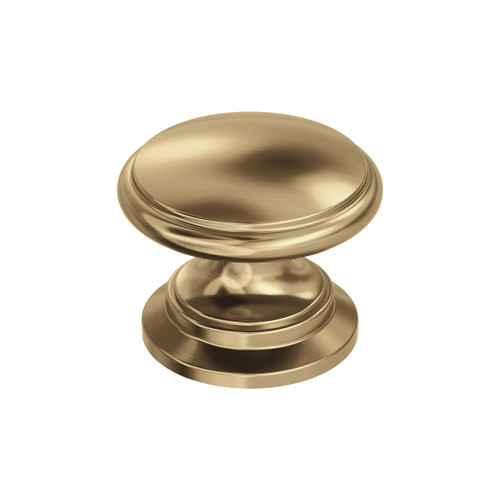 Amerock, Everyday Basics, Ravino, 1 1/4" Round Wide Bottom Knob, Champagne Bronze