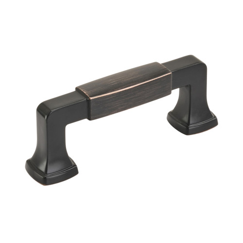 Amerock, Stature, 3" (76mm) Straight Pull, Oil Rubbed Bronze