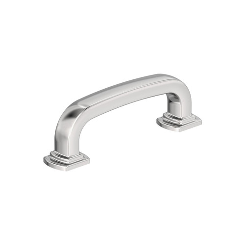 Amerock, Surpass, 3" (76mm) Curved Pull, Polished Chrome