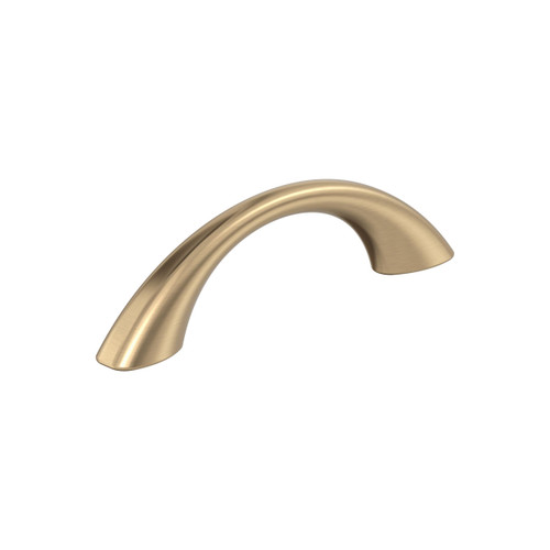 Amerock, Everyday Basics, Vaile, 3" (76mm) Curved Pull, Champagne Bronze