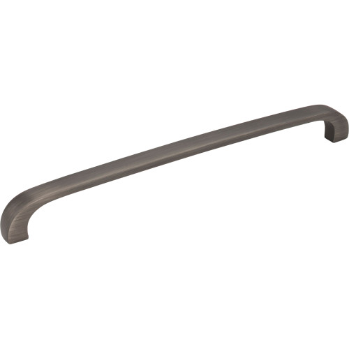 Elements, Slade, 7 9/16" (192mm) Curved Pull, Brushed Pewter