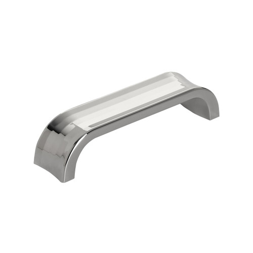 Amerock, Concentric, 3 3/4" (96mm) Curved Pull, Polished Nickel