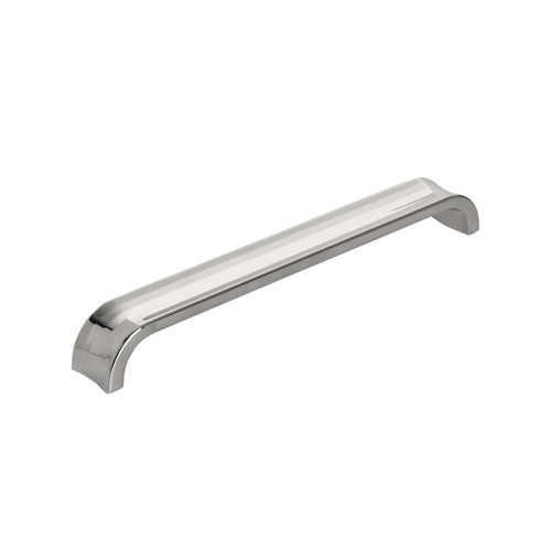 Amerock, Concentric, 7 9/16" (192mm) Curved Pull, Polished Nickel