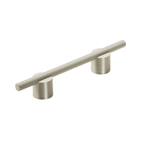 Amerock, Transcendent, 3 3/4" (96mm) Bar Pull, Silver Champagne with Silver Champagne