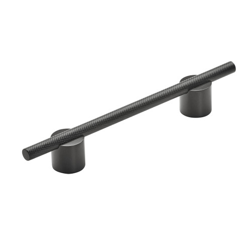 Amerock, Transcendent, 5 1/16" (128mm) Bar Pull, Matte Black with Matte Black