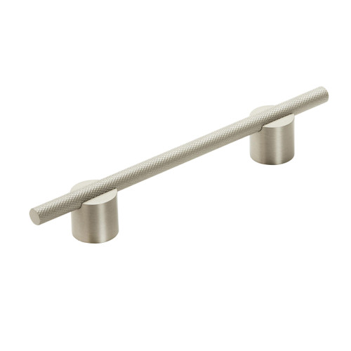 Amerock, Transcendent, 5 1/16" (128mm) Bar Pull, Silver Champagne with Silver Champagne