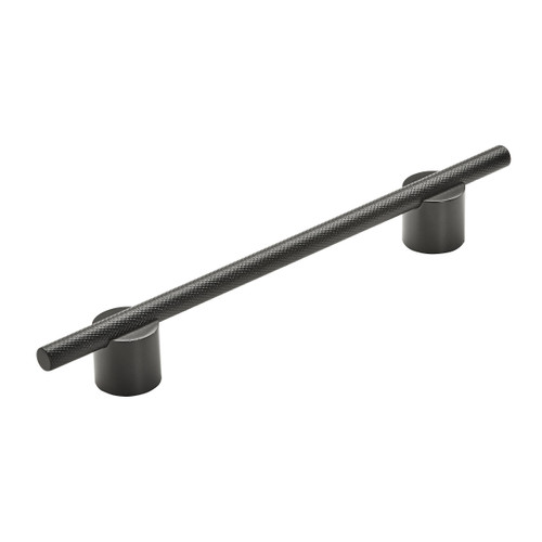 Amerock, Transcendent, 6 5/16" (160mm) Bar Pull, Matte Black with Matte Black