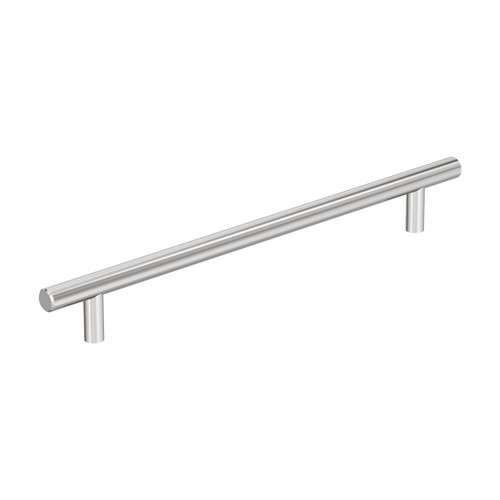 Amerock, Everyday Basics, Bar Pulls Hollow, 8 13/16" (224mm) Bar Pull, Polished Chrome