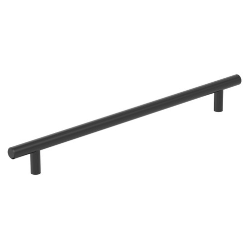 Amerock, Everyday Basics, Bar Pulls Hollow, 10 1/16" (256mm) Bar Pull, Matte Black