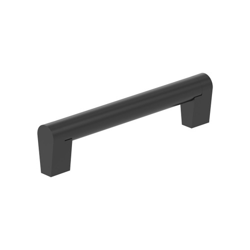 Amerock, Everyday Basics, Composite, 5 1/16" (128mm) Straight Pull, Matte Black