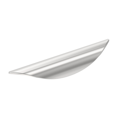 Amerock, Everyday Basics, Current, 3 3/4" (96mm) Edge Pull, Polished Chrome