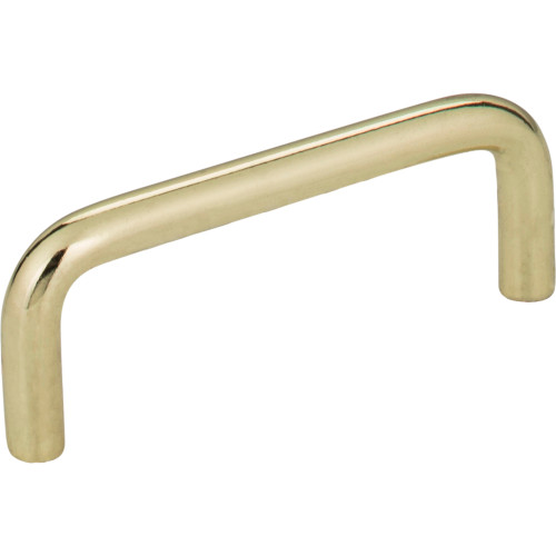 Elements, Torino, 3" Wire Pull, Polished Brass