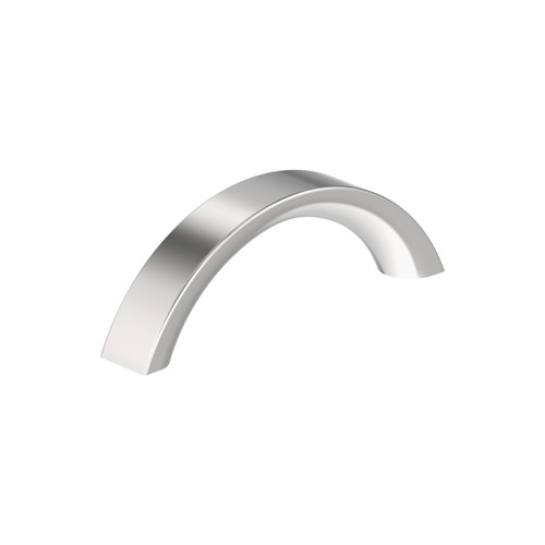 Amerock, Everyday Basics, Parabolic, 3" (76mm) Curved Pull, Polished Chrome
