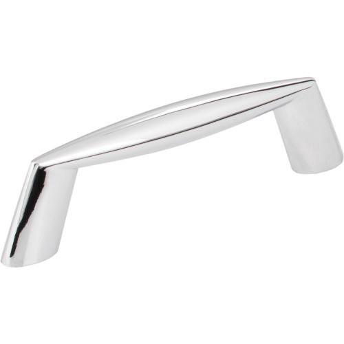 Elements, Zachary, 3" (76mm) Straight Pull, Polished Chrome