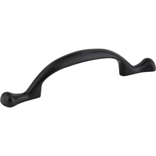 Elements, Merryville, 3" (76mm) Curved Pull, Matte Black