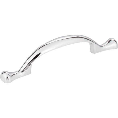 Elements, Merryville, 3" (76mm) Curved Pull, Polished Chrome