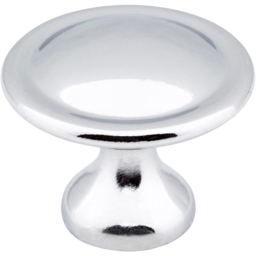 Elements, Watervale, 1 1/8" Round Knob, Polished Chrome