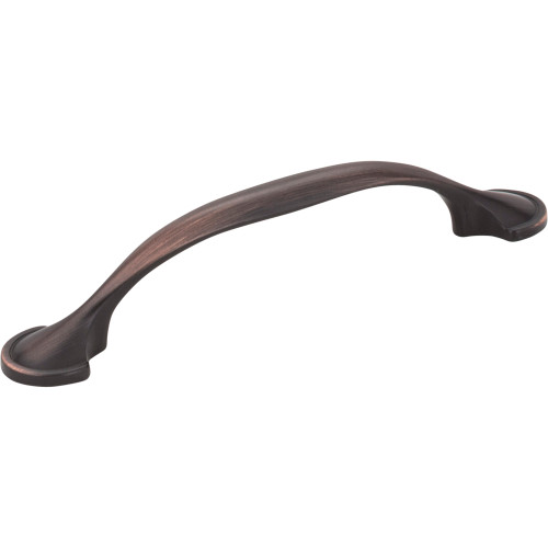 Elements, Watervale, 3 3/4" (96mm) Curved Pull, Brushed Oil Rubbed Bronze