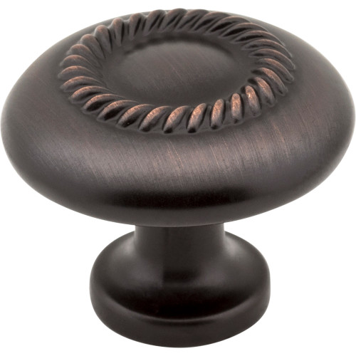 Elements, Cypress, 1 1/4" Round Knob, Brushed Oil Rubbed Bronze