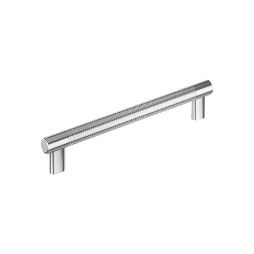 Amerock, Bronx, 8" (203mm) Bar Pull, Polished Chrome Amerock, Bronx, 8" (203mm) Bar Pull, Polished Chrome