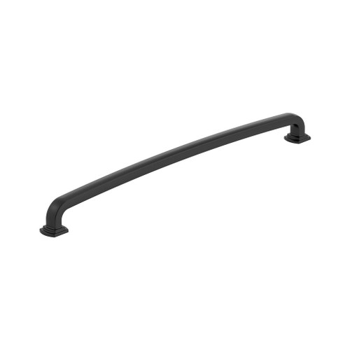 Amerock, Surpass, 12 5/8" (320mm) Curved Pull, Matte Black