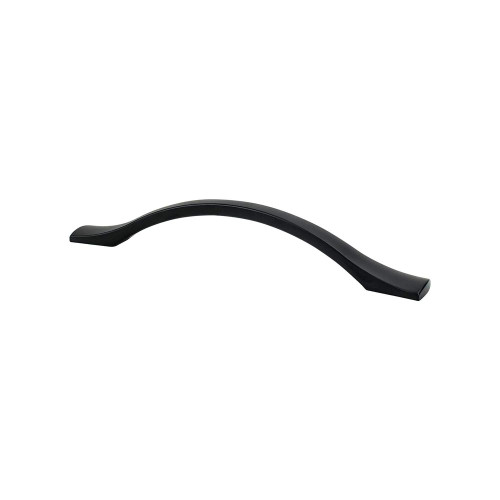 Berenson, Echo, 6 5/16" (160mm) Curved Pull, Matte Black