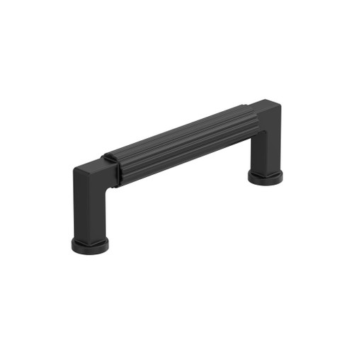Amerock, Ballard, 3 3/4" (96mm) Straight Pull, Matte Black