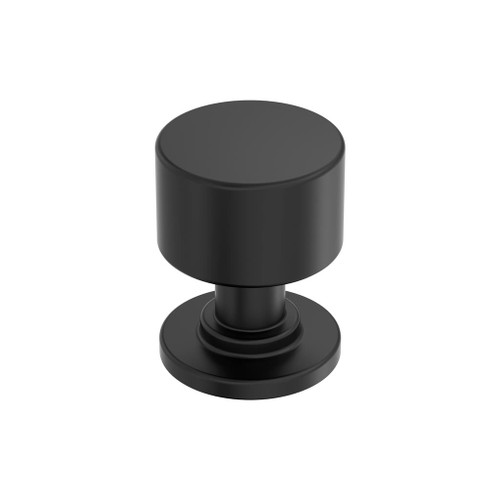 Amerock, Balon, 1" Round Knob, Matte Black