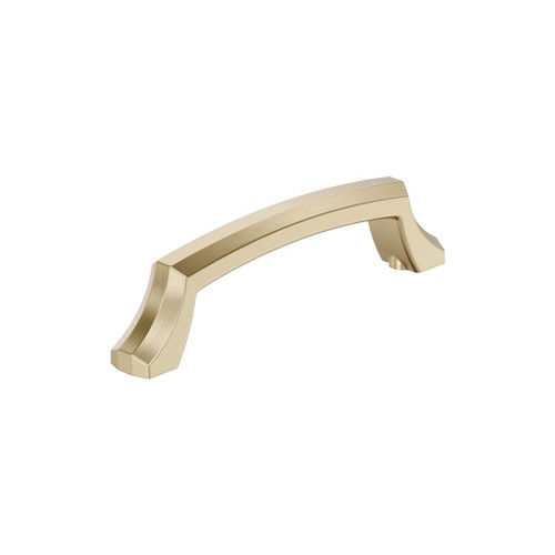 Amerock, Bellamy, 3 3/4" (96mm) Curved Pull, Golden Champagne