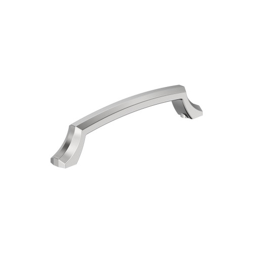 Amerock, Bellamy, 5 1/16" (128mm) Curved Pull, Polished Chrome