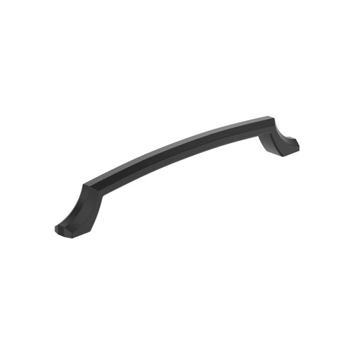 Amerock, Bellamy, 7 9/16" (192mm) Curved Pull, Matte Black